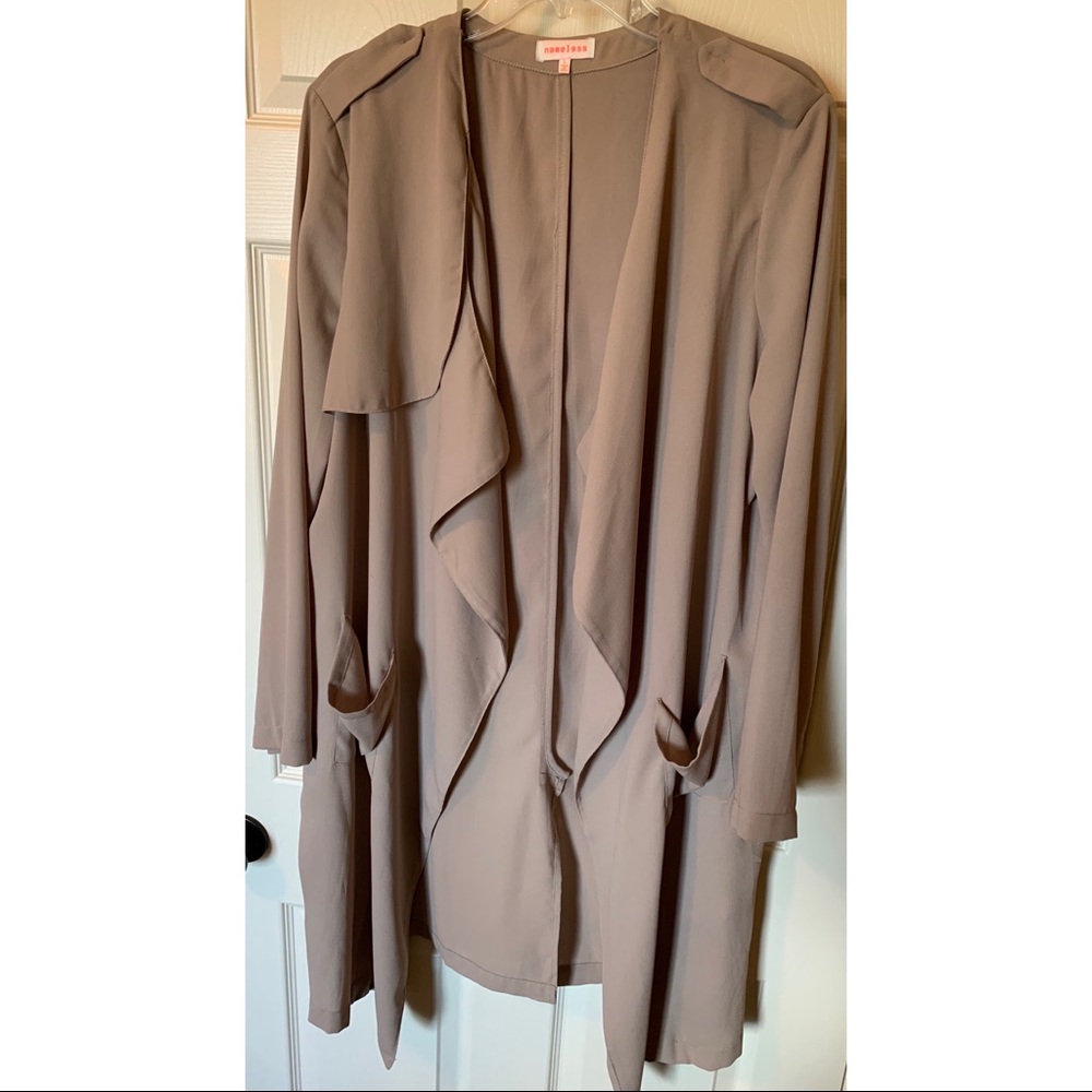 Waterfall Duster Trench